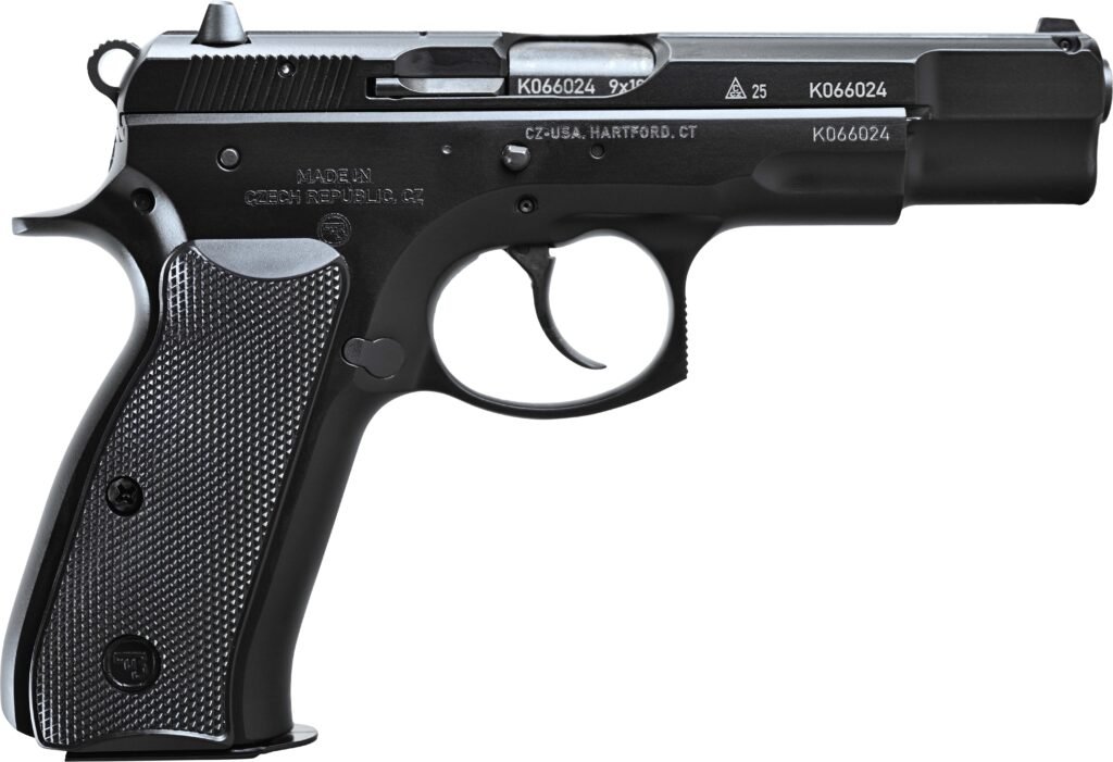 CZU CZ75 B 50TH 9MM DA BLK 10R