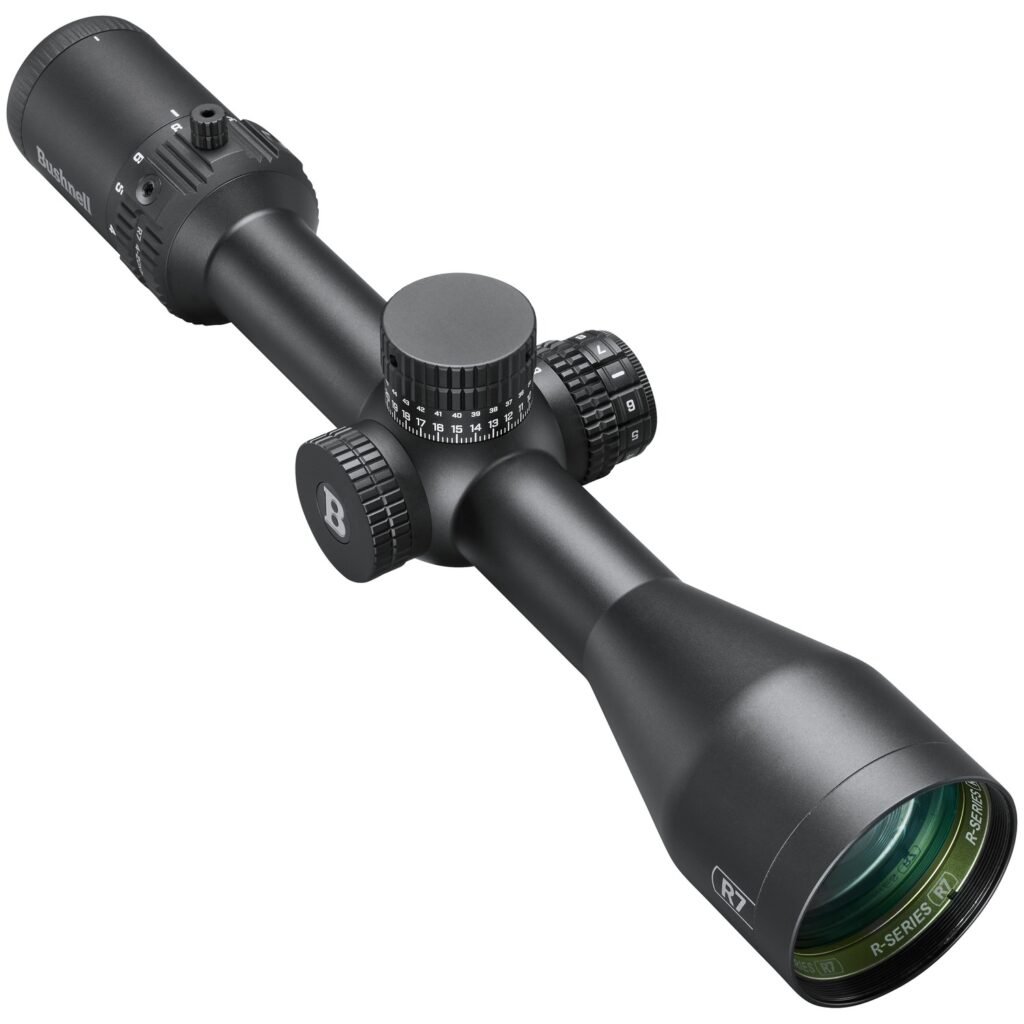 BUSHNELL R7 4-20X50 FFP MOA HLDOVR BLK