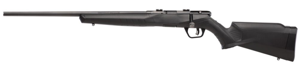 SAVAGE ARMS B22 22LR BLK/SYN 21" LEFT HAND