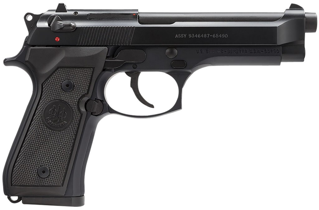 BERETTA 92 M-9 9MM BL/SY 4.9" 10+1 FS
