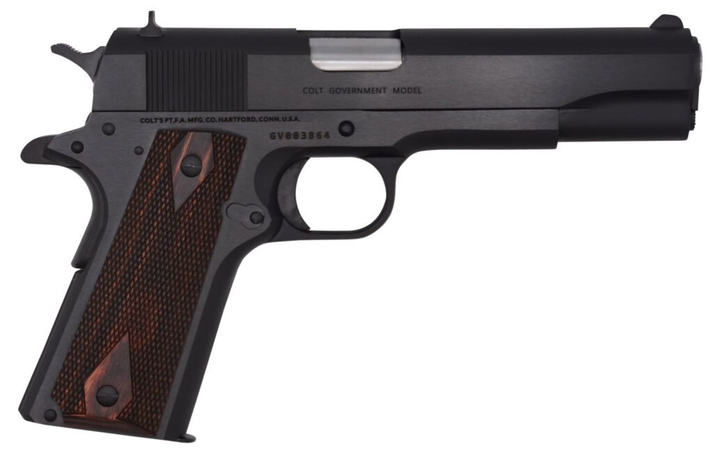 COLT GOV'T CLASSIC 45ACP BL/WD 5"