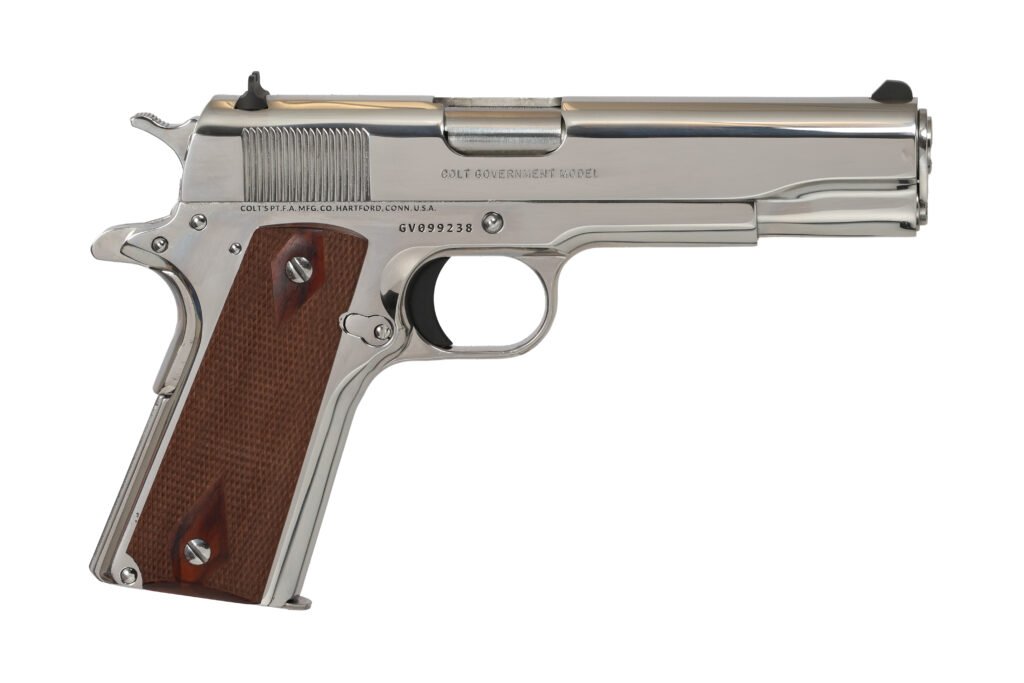 COLT GOVERNMENT 45ACP BRIGHT SS 5"