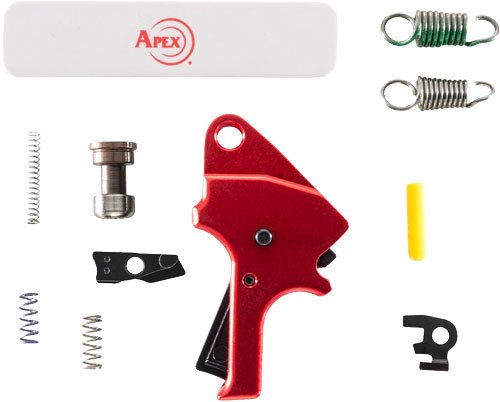 APEX TRIGGER KIT W/FORWARD SET - SEAR RED FLAT M&P M2.0