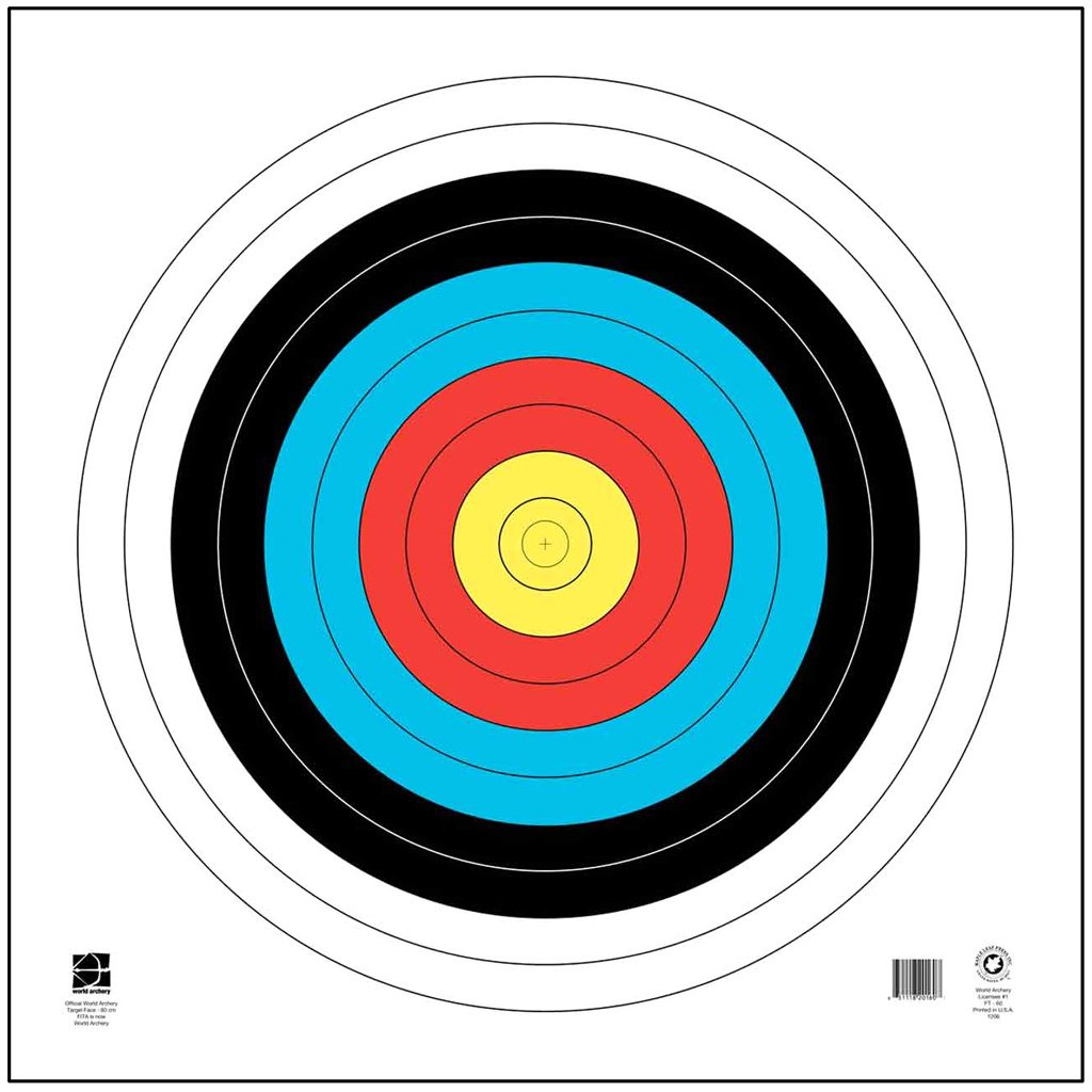Maple WA 10 Ring 40 cm. Target 25 pk.