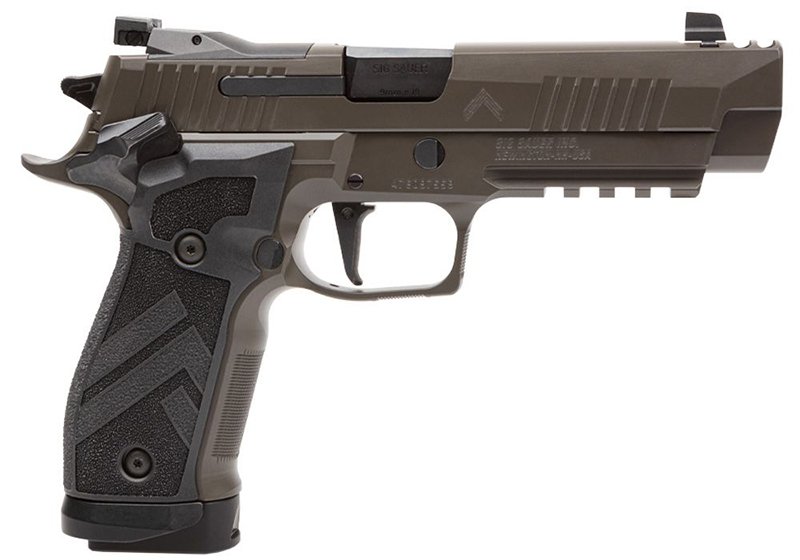 P226 XFIVE Legion 9mm 4.4" SAO TXG Grey 10rd