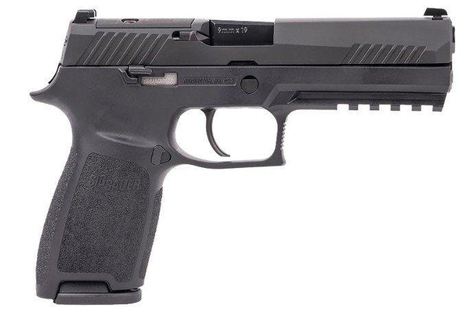 P320 Full Size 9mm 4.7" Black (2) 17-rd