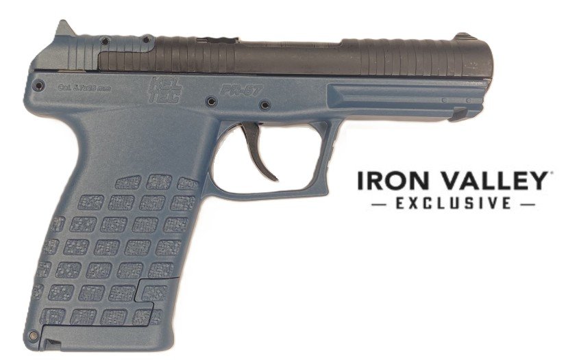PR57 5.7x28mm 4.64" OR Blu Titanium 20rd IVS