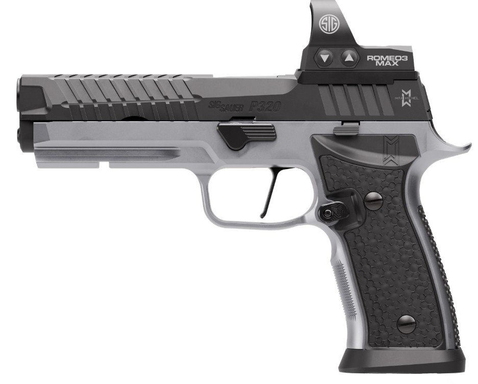 P320 SXG 9mm 5" Romeo3 Black(4)21-rd