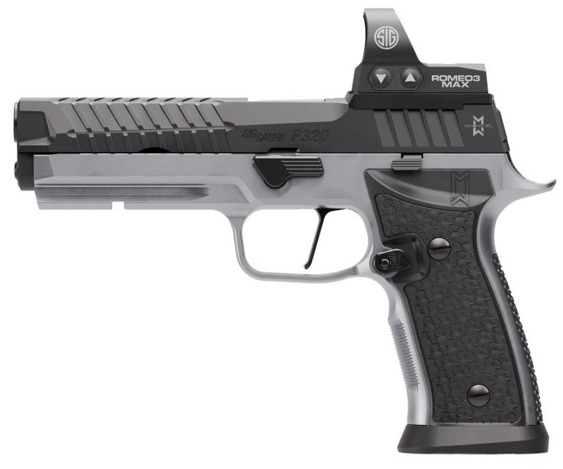 P320 SXG 9mm 5" Romeo3 Black (4)10-rd