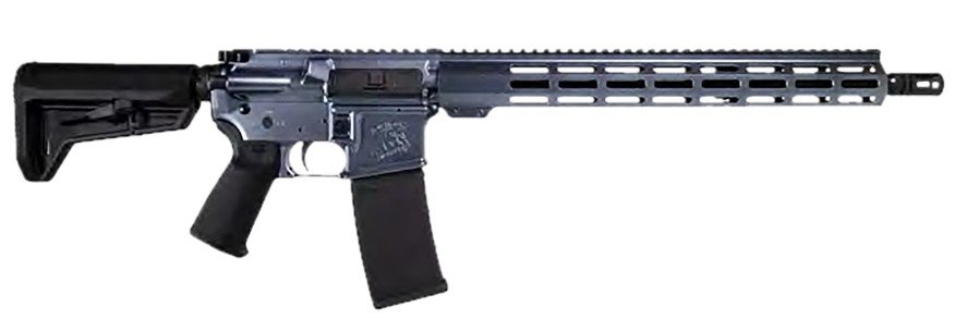 Arctic White 5.56 16" MLOK White/Blue 30rd