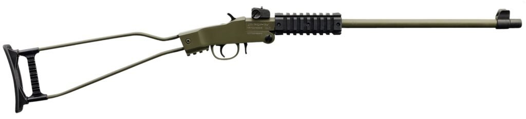 Little Badger 22LR 16.5" ODGreen 1/2x28 Folding
