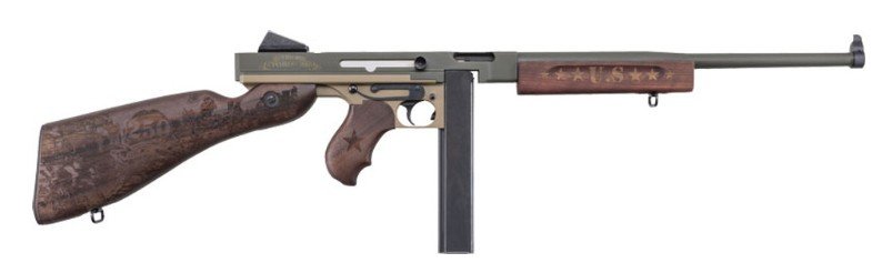Thompson TM1 Army 45ACP 16.5" ODG/Wd 1/30