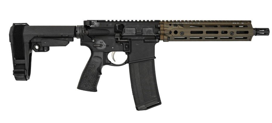 DD4 MK18 RIII 5.56 10.3" TB MLOK SBA3 FDE 32-rd