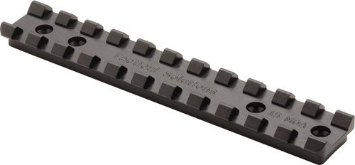 TACSOL SCOPE BASE 15 MOA BLACK - FITS RUGER 10/22