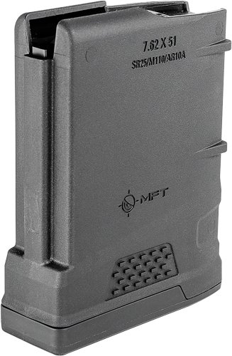 MFT MAGAZINE AR10/SR25 7.62X51 - 308 WIN 10RD SCORCHED EARTH