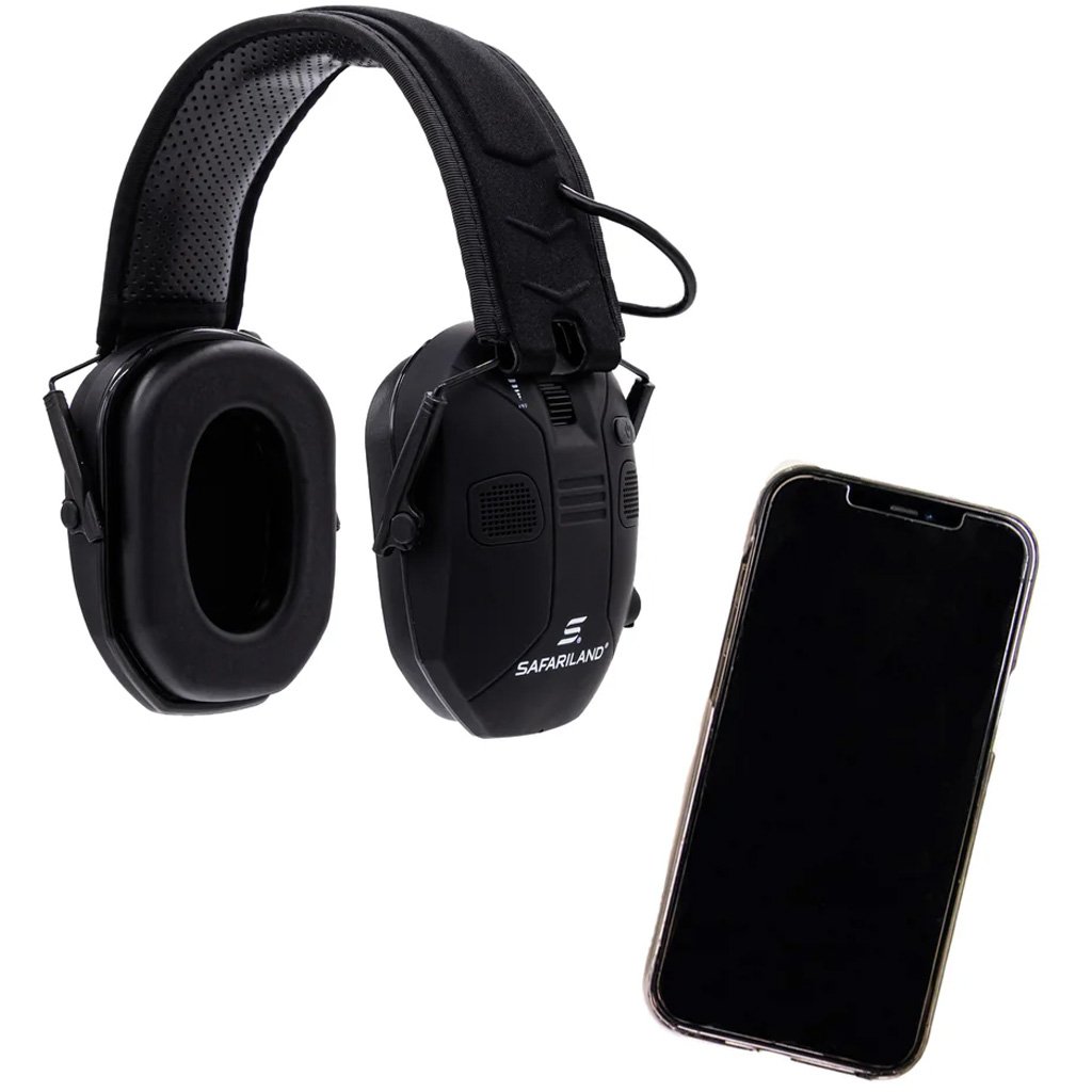Safariland Pro Impulse Hearing Protection Muff Bluetooth Black
