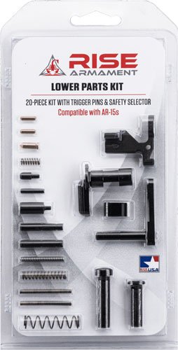 RISE LOWER PARTS KIT AR-15 - MINUS TRIGGER