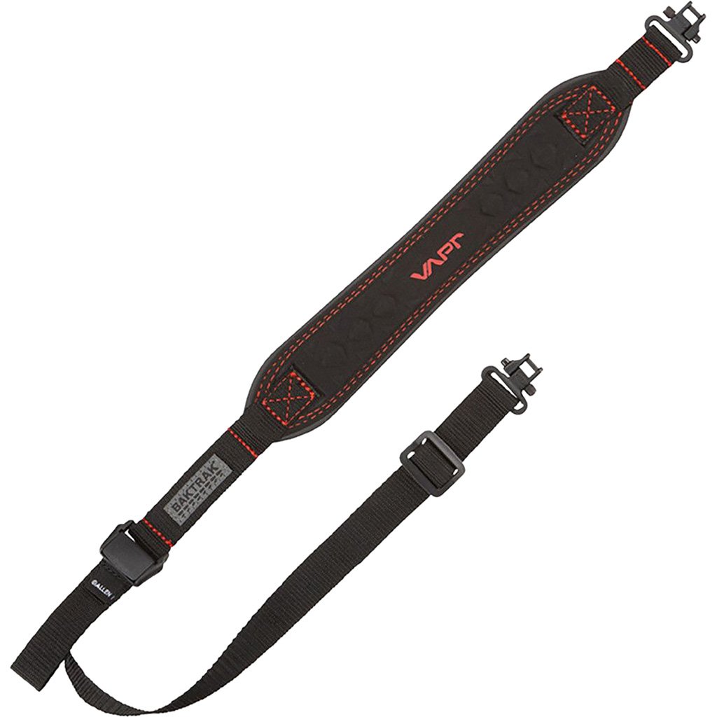 Baktrak Vapor Sling with Swivels Black and Orange