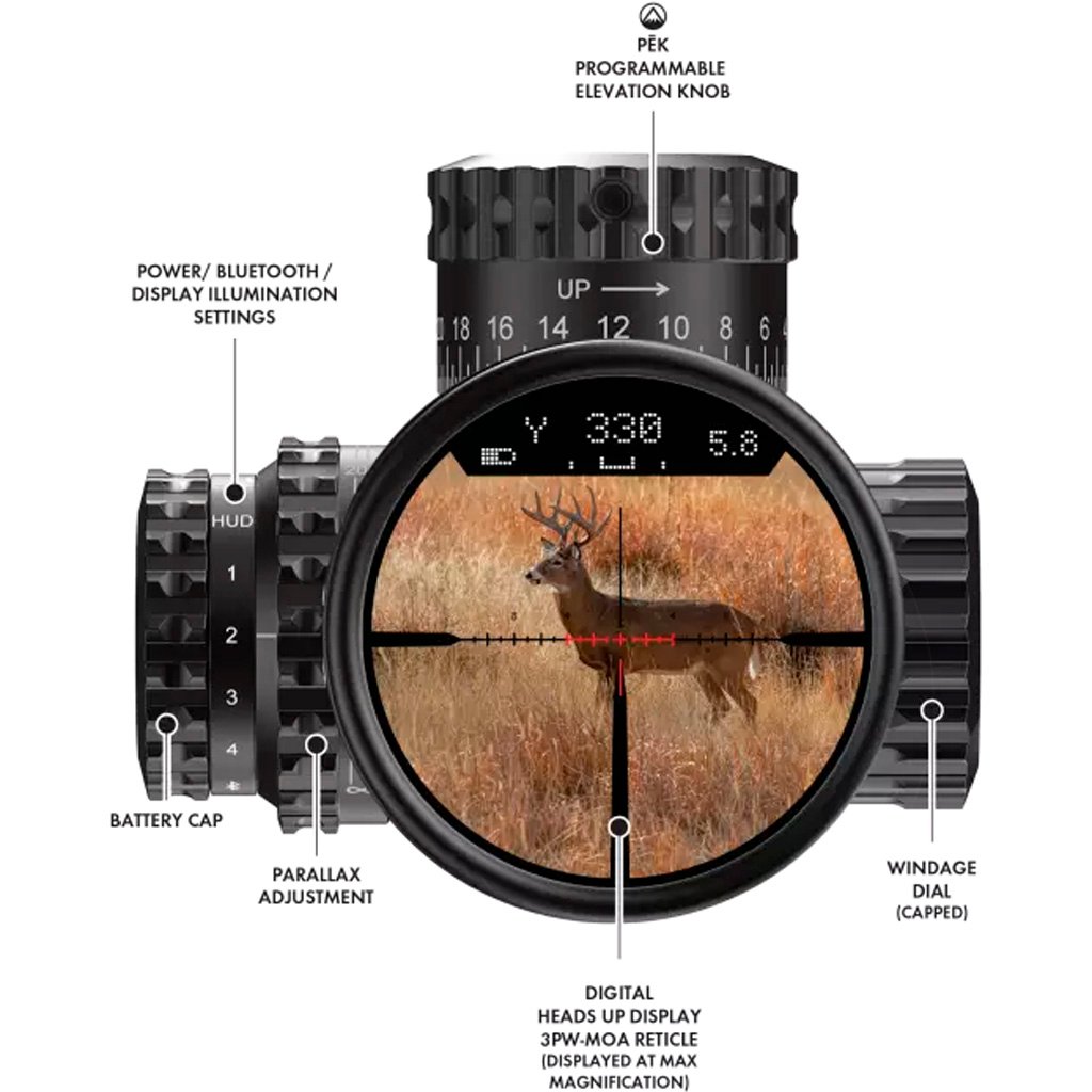Burris Veracity PH Scope 2.5-12x42mm FFP Illum. 3PW-MOA