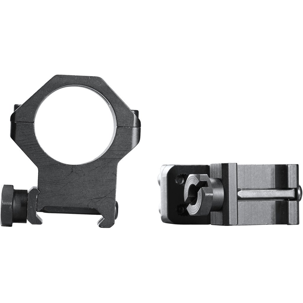 Weaver Classic 4Hole Skeleton Rings Matte Black 1" XXHigh Clamshell Pack