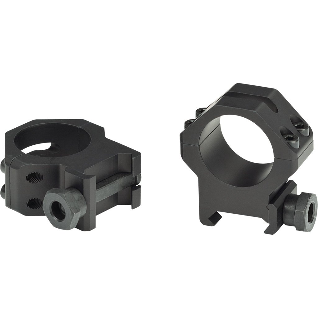 Weaver Tactical 4Hole Picatinny Ring Matte Black 1" High Clamshell Pack
