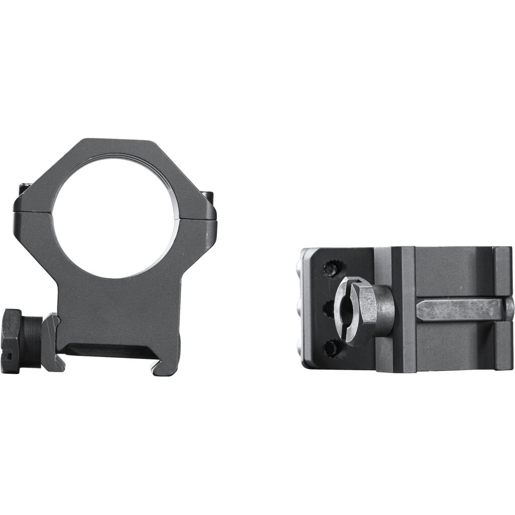 Weaver Tactical 6Hole Picatinny Ring Matte Black 1" XHigh Clamshell Pack