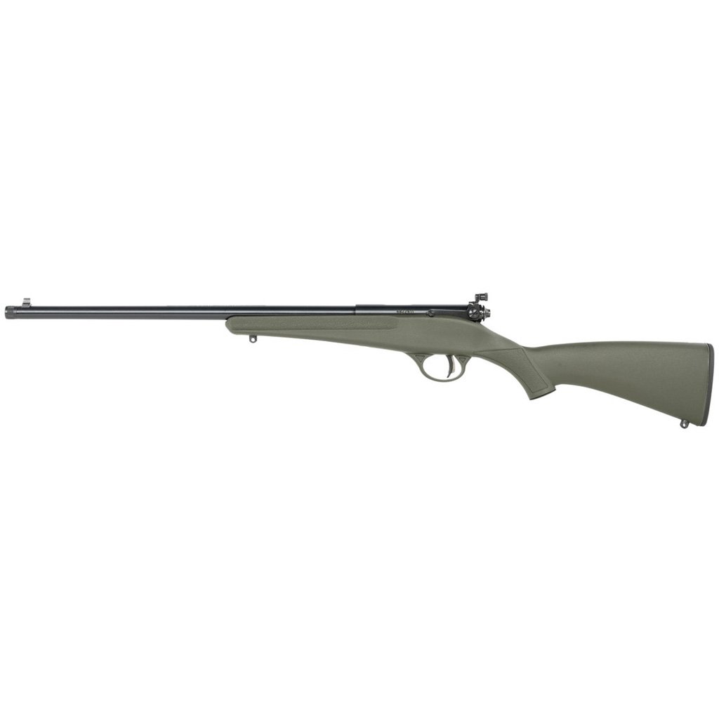 Savage Rascal Rifle 22 LR Green Synthetic Threaded Barrel 1 rd.