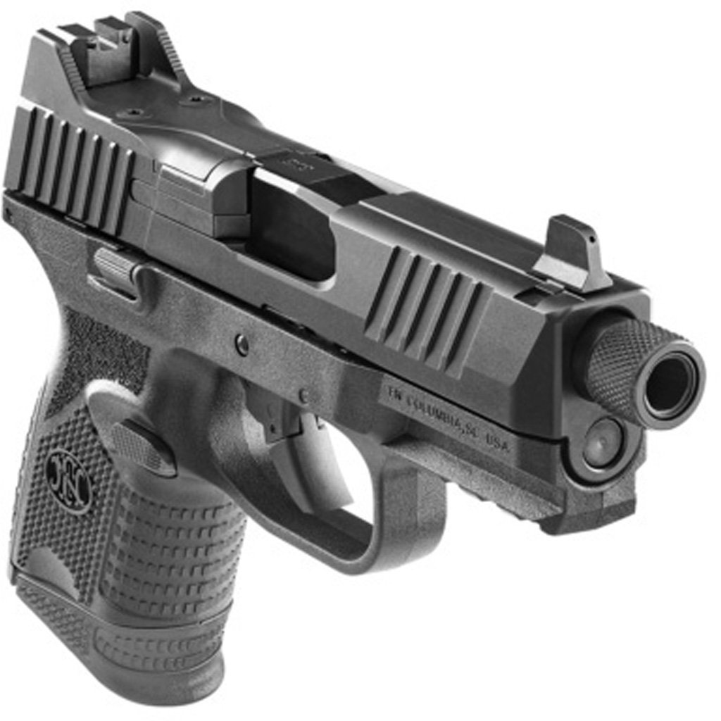 FN 509C Tactical Pistol  9mm 4.32 in. Black w/Threaded Barrel 12/24 rd.
