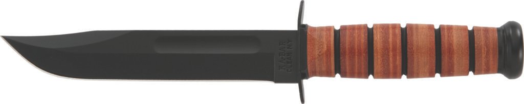 KBA KA-BAR USMC LEATHER HANDLE