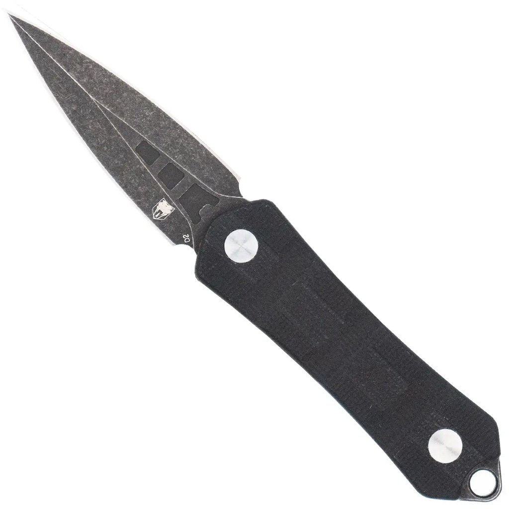 CobraTec Guardian Neck Knife Tanto Blade Small Black