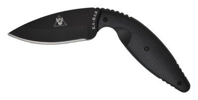KA-BAR TDI LARGE KNIFE - 3.6875" W/SHEATH BLACK