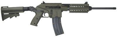SU22E 22LR 16" Grn W/Rail ColPG Stk 1/26