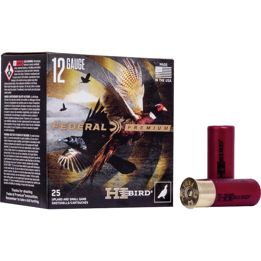 Federal Hi-Bird Game Load 12 ga. 2.75 in. 1 1/4 oz. 6 shot 25 rd.