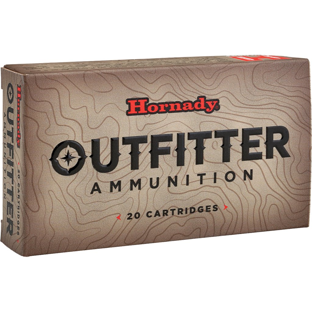 Hornady Outfitter Rifle Ammo 375 H&H Mag. 250 gr. CX OTF 20 rd.