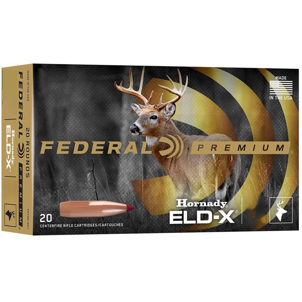 Federal Premium Rifle Ammo 243 Win. 90 gr. ELDX 20 rd.