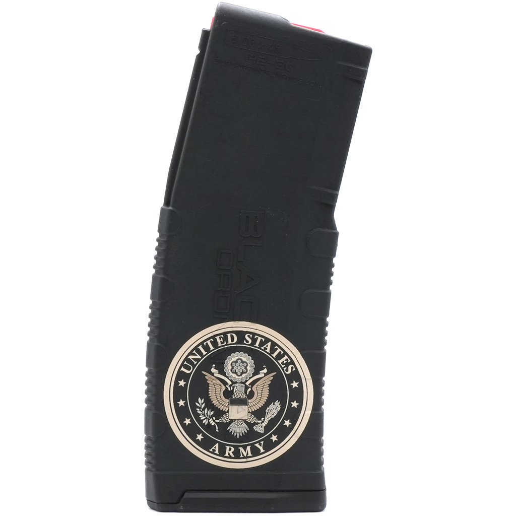 Black Rain Ordnance Lasered AR15 Magazine US Army Seal 30 rd.