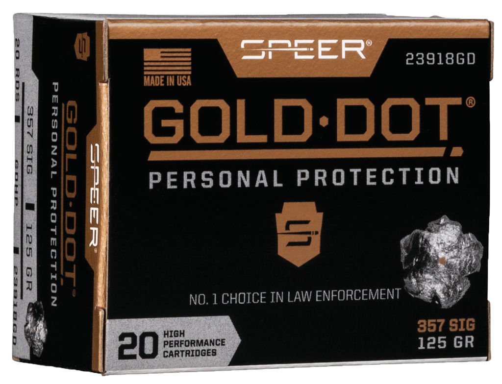 SPR 357SIG 125GR GOLD HP 20RD