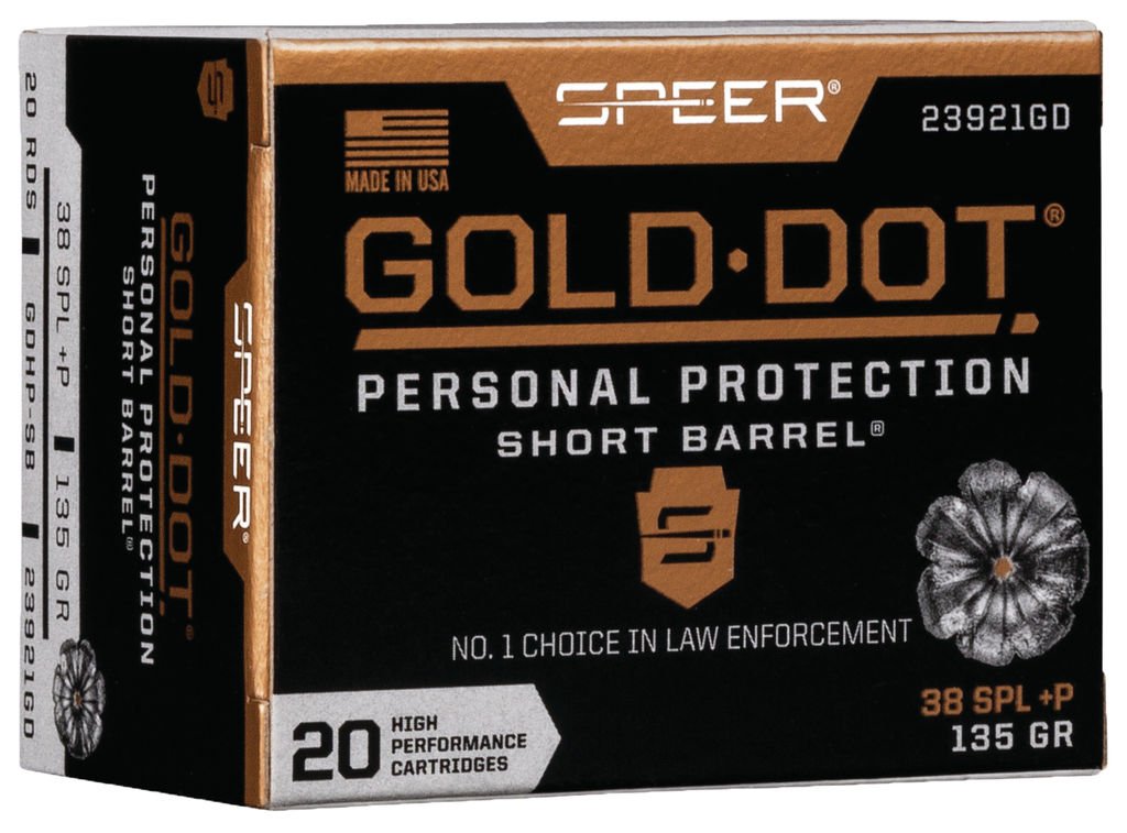 SPR 38SP+P 135GR GOLD HPSB 20R