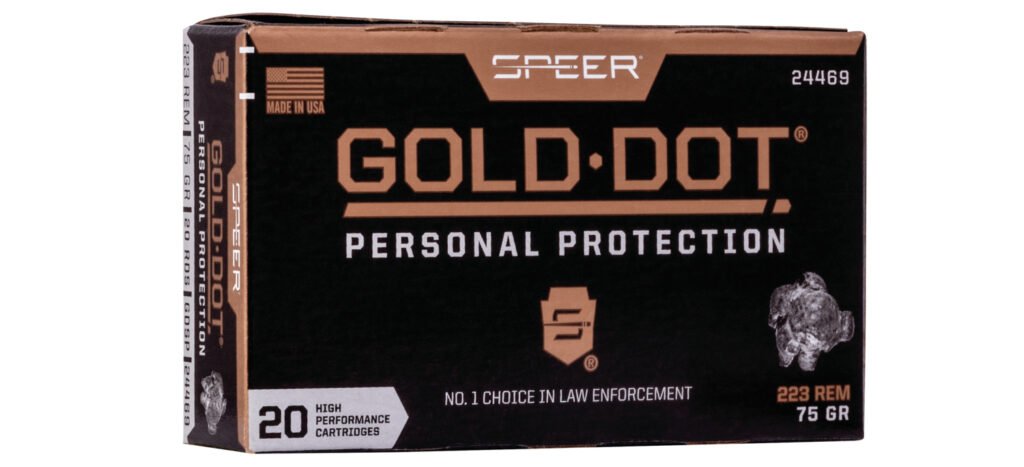 SPR 223 75GR GOLD HP 20RD