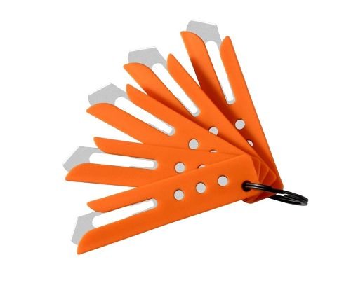 HOGUE EXPEL BLADE GUARD 5PK - ORANGE NYLON