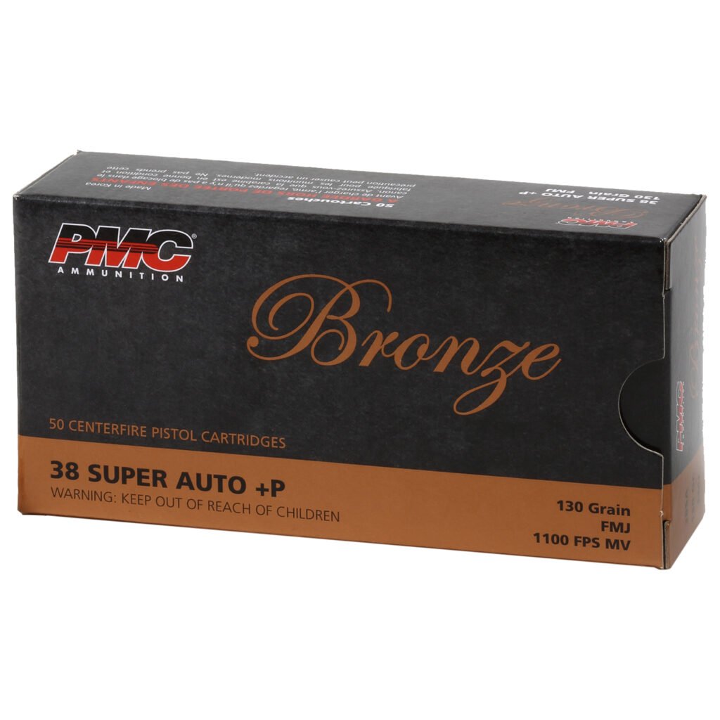 PMC 38SUP 130GR BRO FMJ 50RD