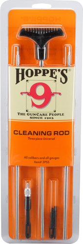 HOPPES S/S CLEANING ROD 3-PC - RIFLES AND SHOTGUNS