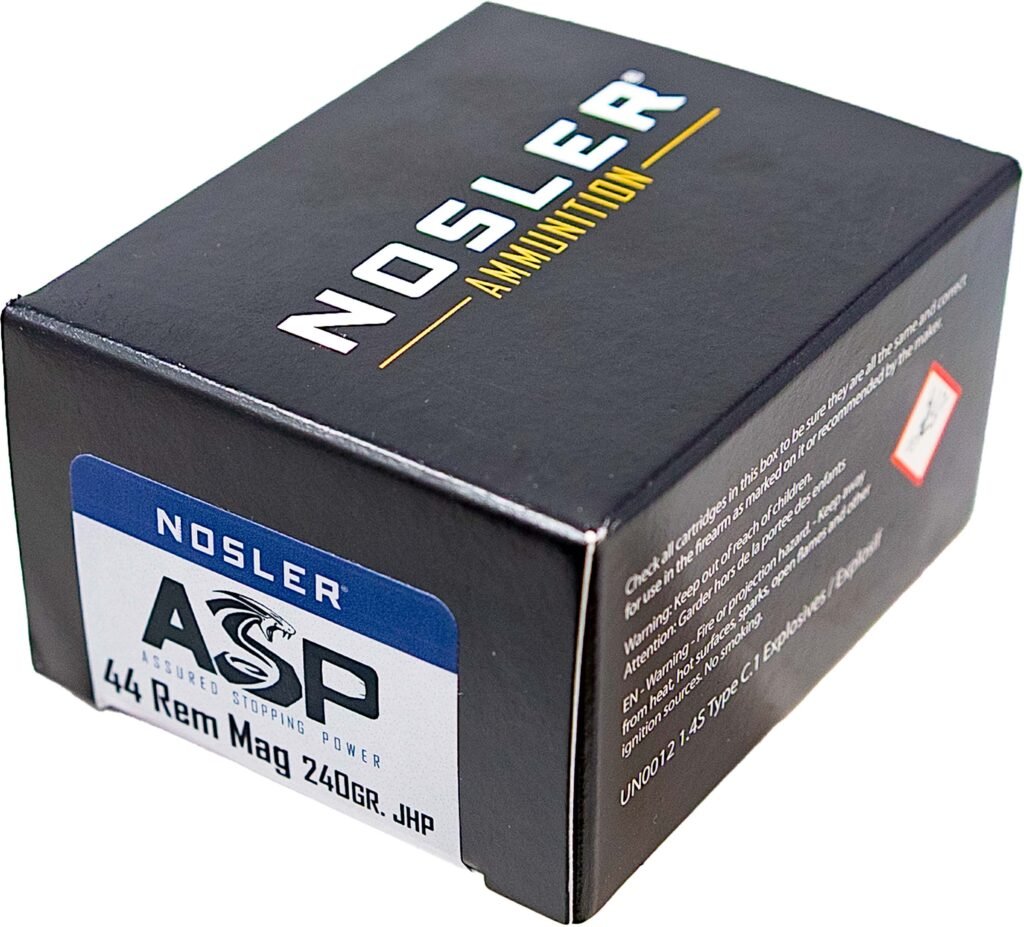 NOS 44M 240GR ASP JHP 20RD
