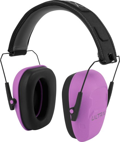 ULTRX SHIELD PASSIVE MUFF SLIM - ADULT MIDNIGHT PLUM/BLACK 23db
