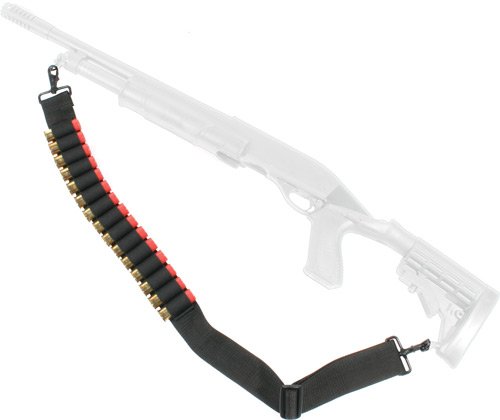 BLACKHAWK SHOT SLING BLACK - HOLDS 15 SHOTGUN SHELLS