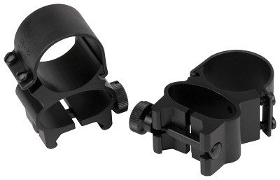 WEAVER RINGS DETACHABLE TOP - MOUNT SEE-THRU 1" MEDIUM MATTE