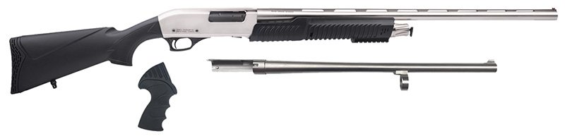 RIA Meriva Combo Chrome Shotgun 12ga 5rd