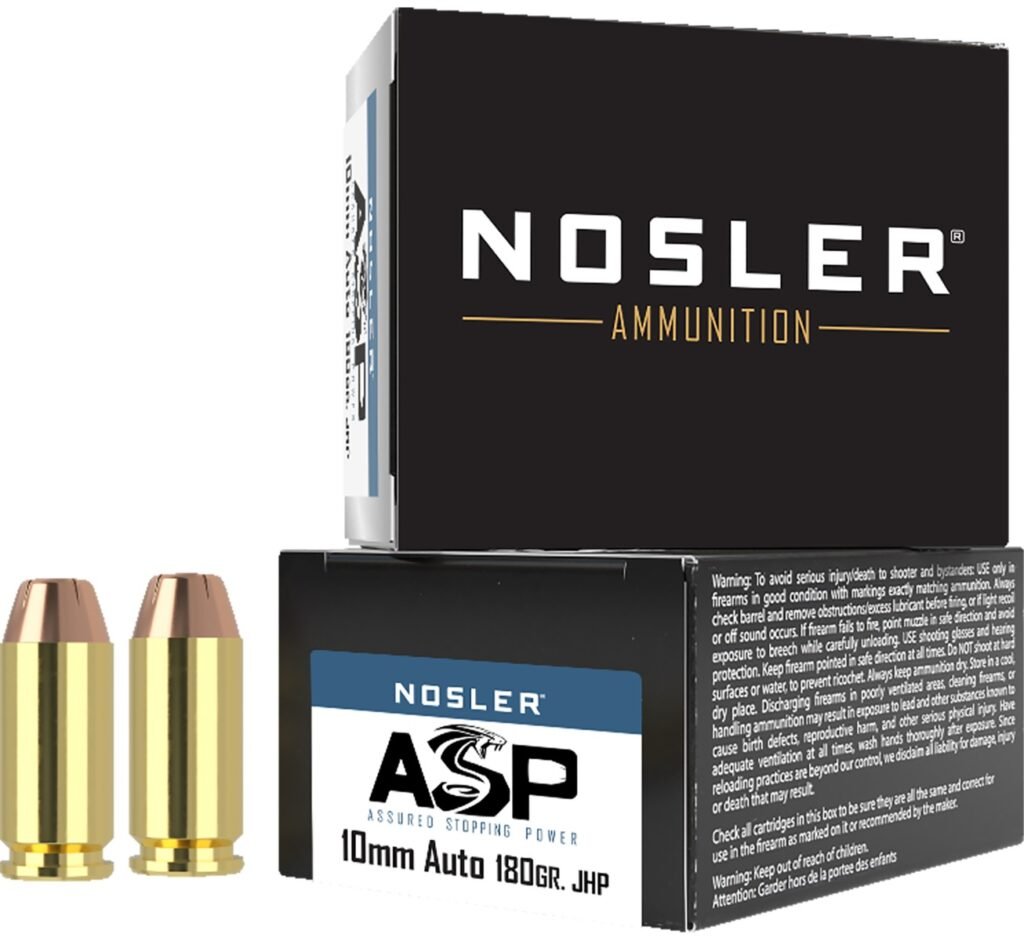NOS 10MM 180GR ASP JHP 20RD