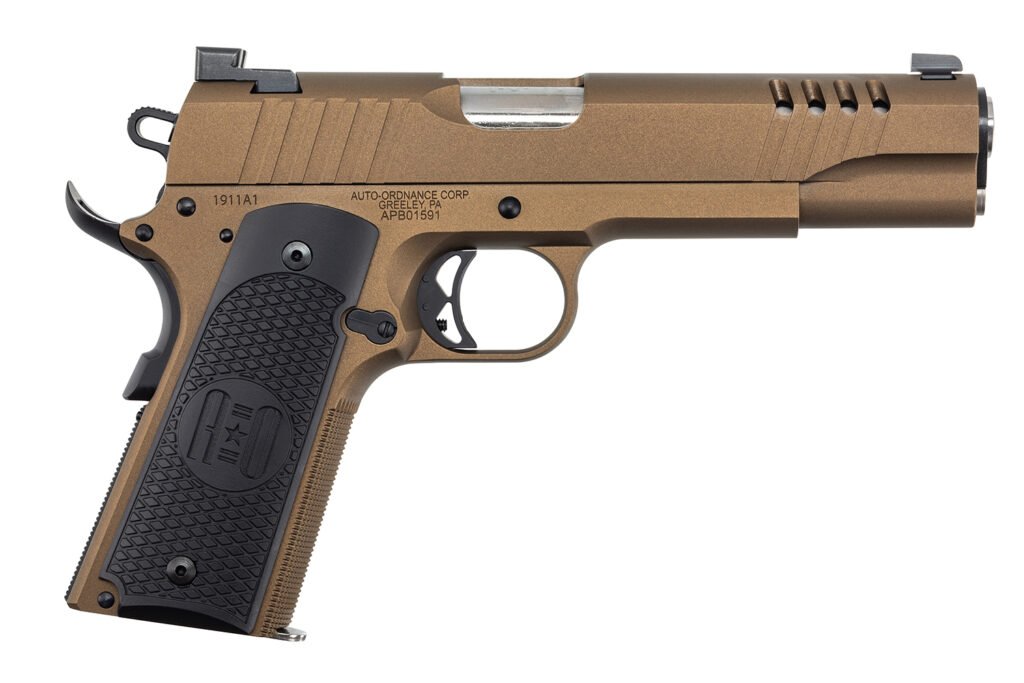AUTO-ORDNANCE - THOMPSON 1911 45ACP BURNT BRONZE 7+1 #