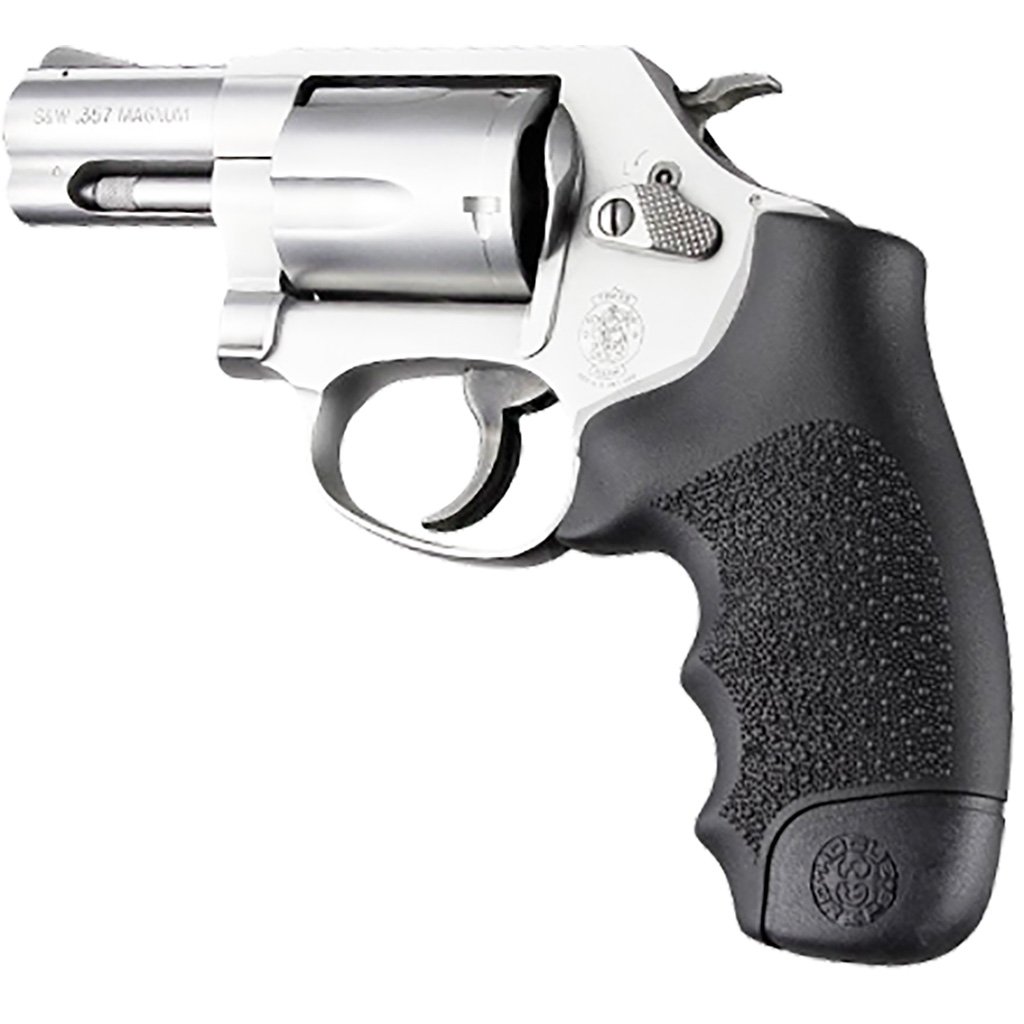 Hogue Monogrip Rubber Grip Black S&W J Frame